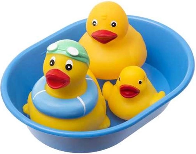 Canards de bain avec baignoire (3 pcs)