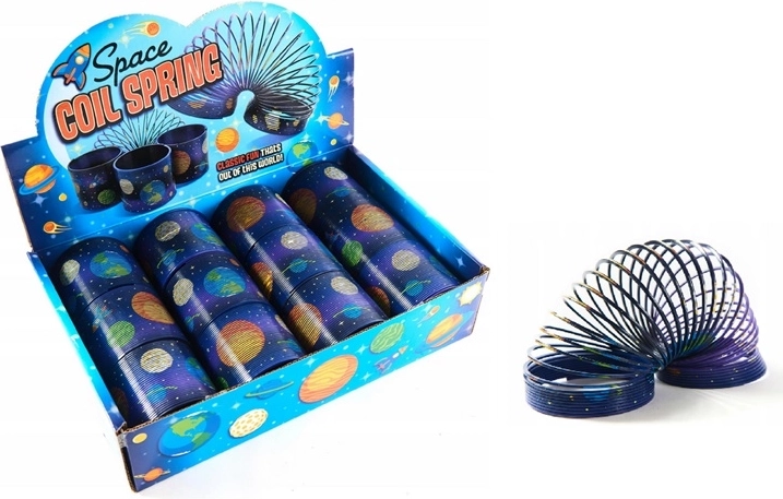 Ressort Slinky Cosmos – 12 pcs en présentoir