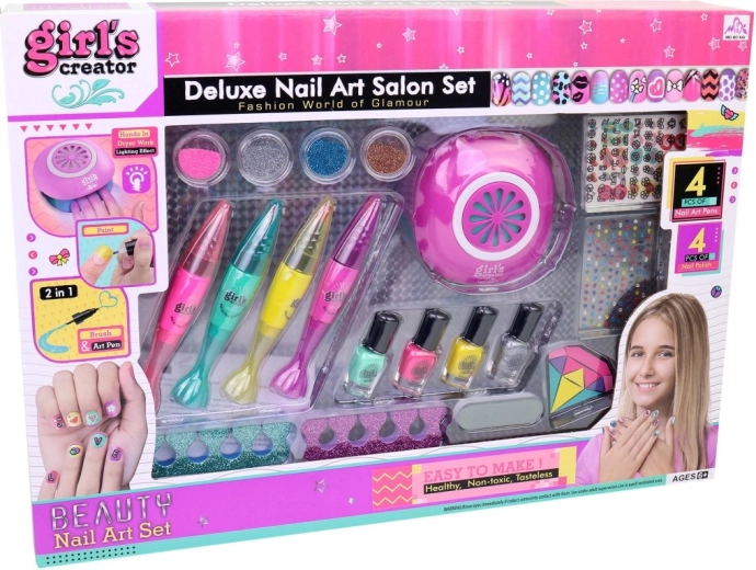 Studio de manucure pour enfants à piles
