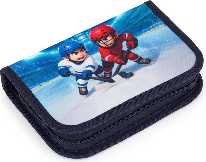 Trousse scolaire Topgal à deux rabats