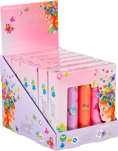 Souza - Set de baumes à lèvres pour enfants