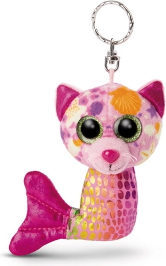 NICI Glubschis sirène chat Aqua-Marie 11 cm – porte-clés