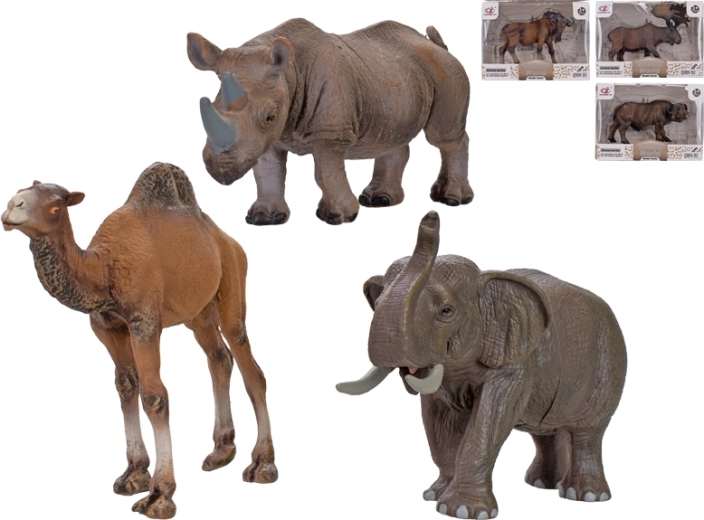 Zoolandia figurines d’animaux en plastique 11–13 cm, assortiment d’espèces