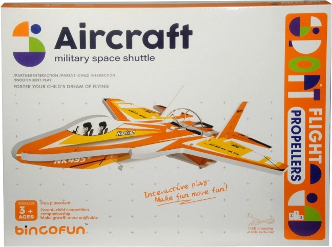 Avion en mousse DIY avec hélice à batterie