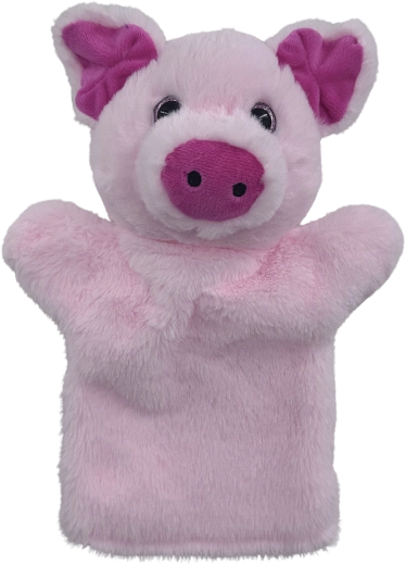 Marionnette en peluche cochon PLYŠKOV