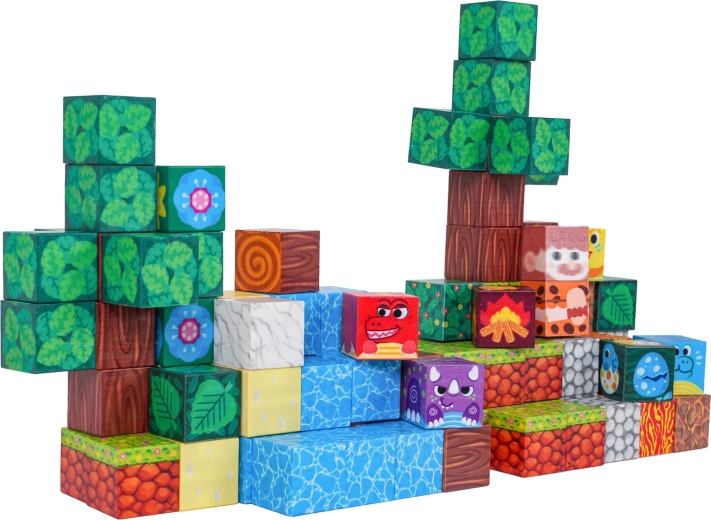 100 cubes pour des constructions créatives