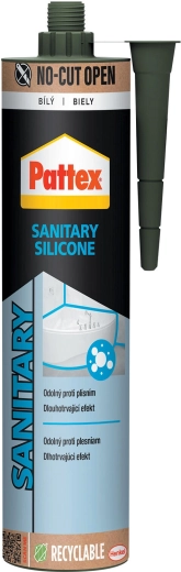 Pattex silicone sanitaire blanc 280 ml