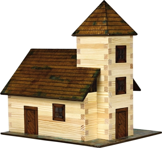 Walachia Maquette en bois à assembler et à coller représentant une église