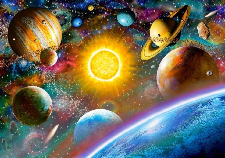 Puzzle 500 pièces Espace Castorland