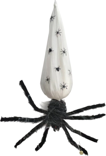 Araignée tombante – décoration d’Halloween