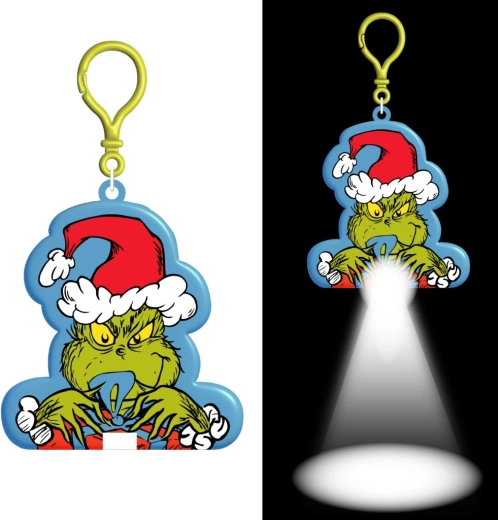 Lampe torche avec pendentif Grinch