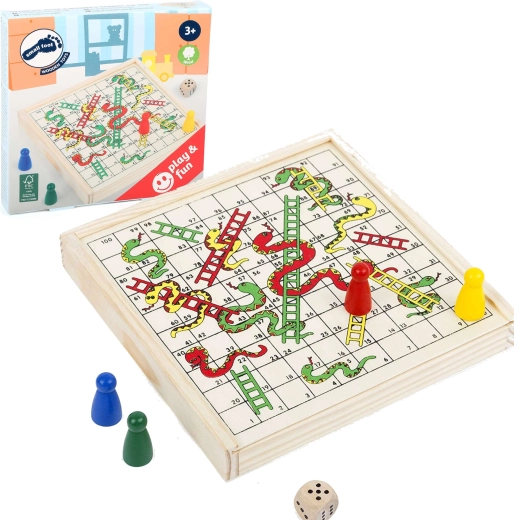Jeu de voyage serpents et échelles Small Foot