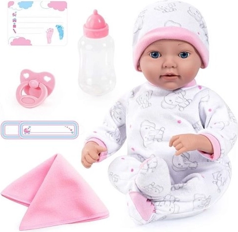 Bébé reborn Bayer 38 cm avec accessoires