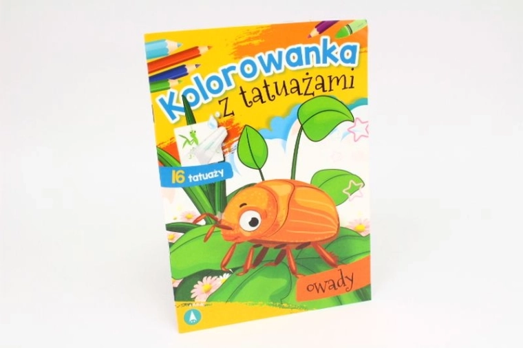 OwadOK tattoo – coloriages et tatouages temporaires lavables avec motifs d’insectes