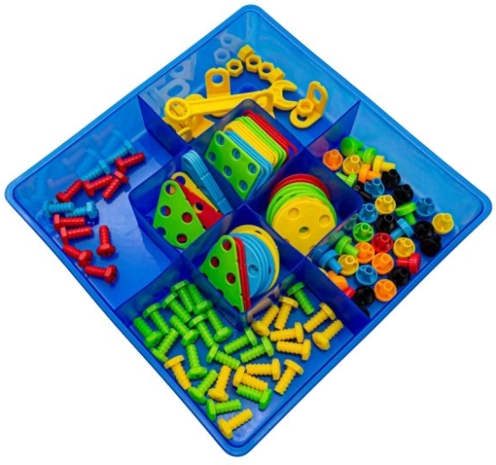 261 pièces pour la mosaïque et le jeu de construction