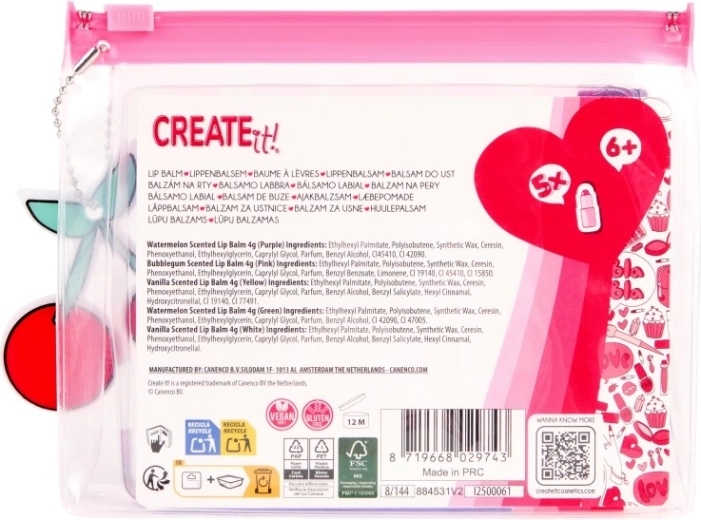 Design joyeux et coffret cadeau