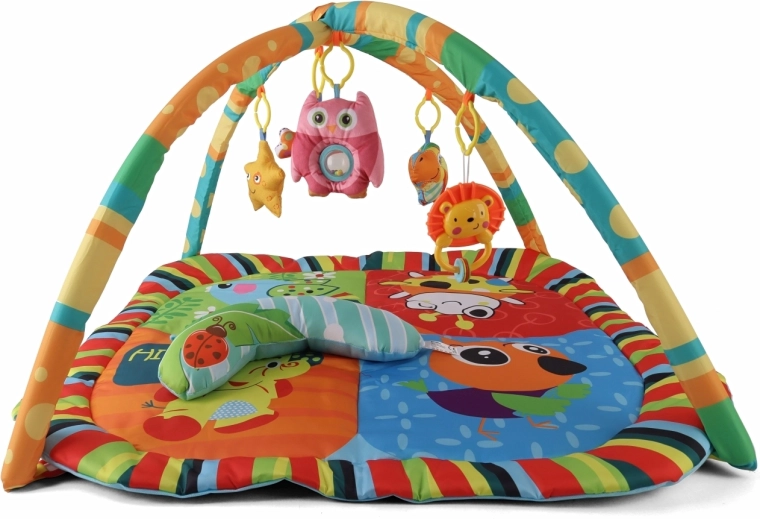 Coussin pour tummy time inclus dans l’emballage