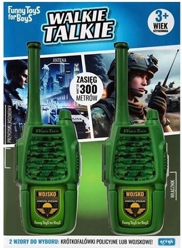 Talkie-walkie au design militaire
