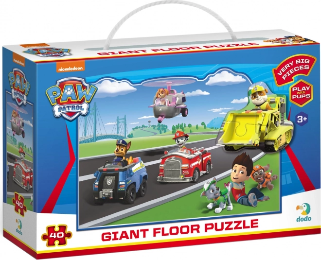 Grand puzzle de sol Pat’ Patrouille