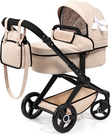 Poussette combinée pour poupées Bayer Xeo beige