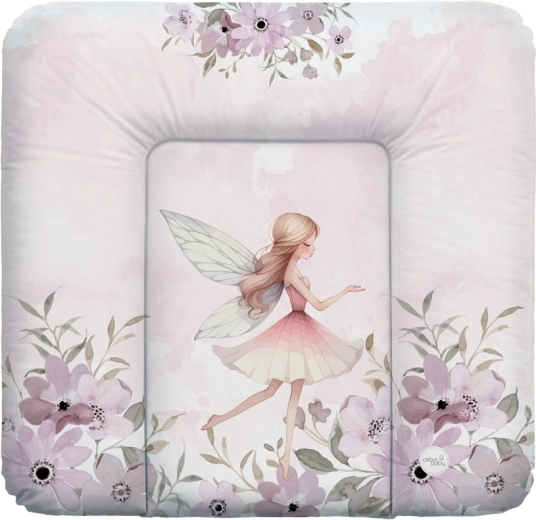 Ceba Baby matelas à langer souple pour commode Basic Meadow Fairy 75 × 72 cm