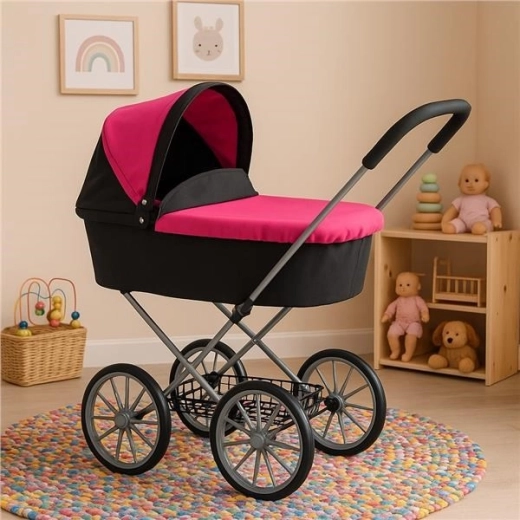 Structure stable et grandes roues à rayons