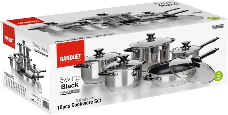 Compatible avec tous les types de plaques, y compris l’induction