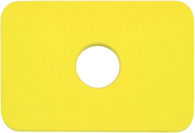 Planche de natation rectangulaire jaune