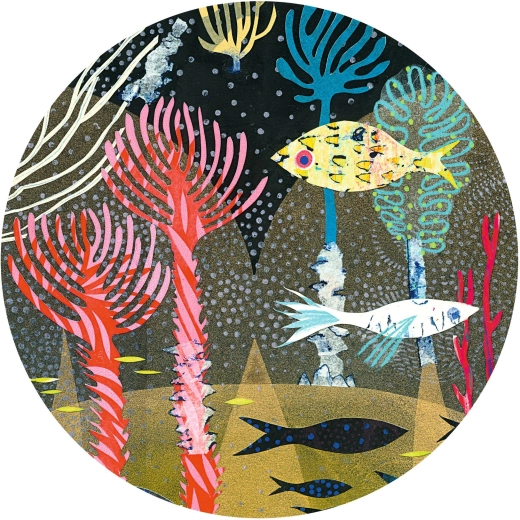 Motif sous-marin enchanteur