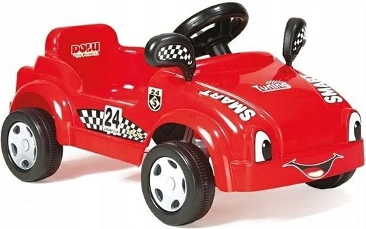Voiture à pédales Dolu pour enfants rouge
