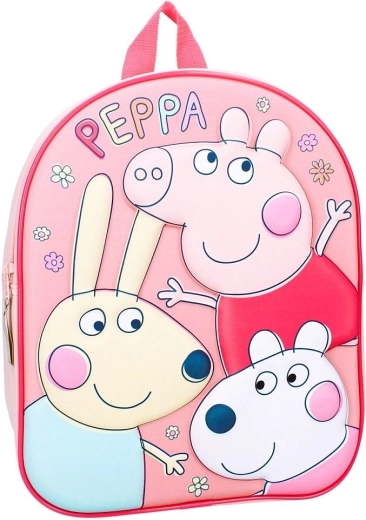 Sac à dos 3D Peppa Pig 32 cm - 1 pièce