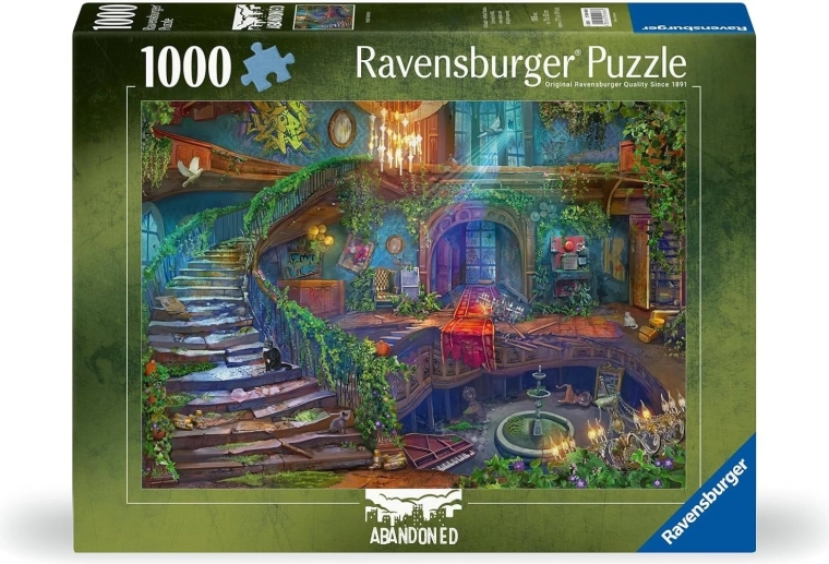 Puzzle Ravensburger Abandoned : Chambres d’hôtel vacantes, 1000 pièces