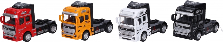 Tracteur en métal à rétro-friction 12 cm