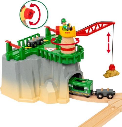 Grue et chargement des marchandises