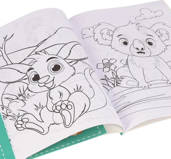16 coloriages avec des animaux