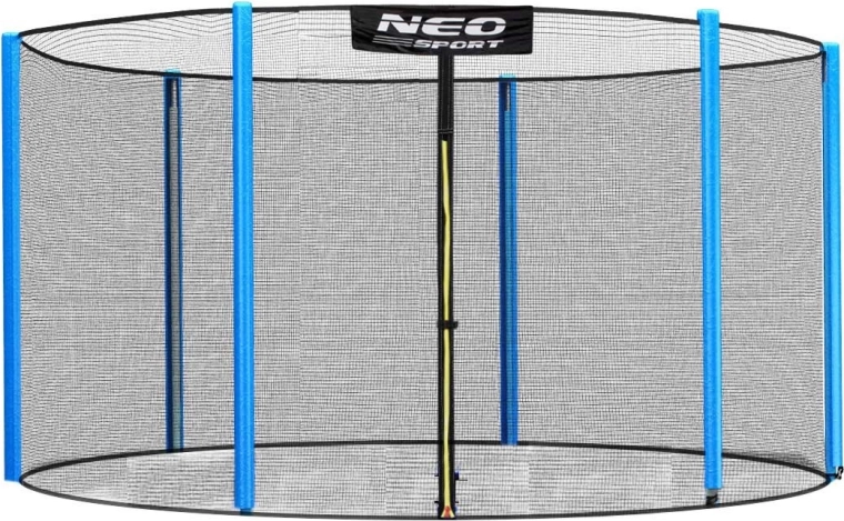Filet de protection extérieur pour trampoline Neo-Sport 183 cm 6 ft pour 6 poteaux
