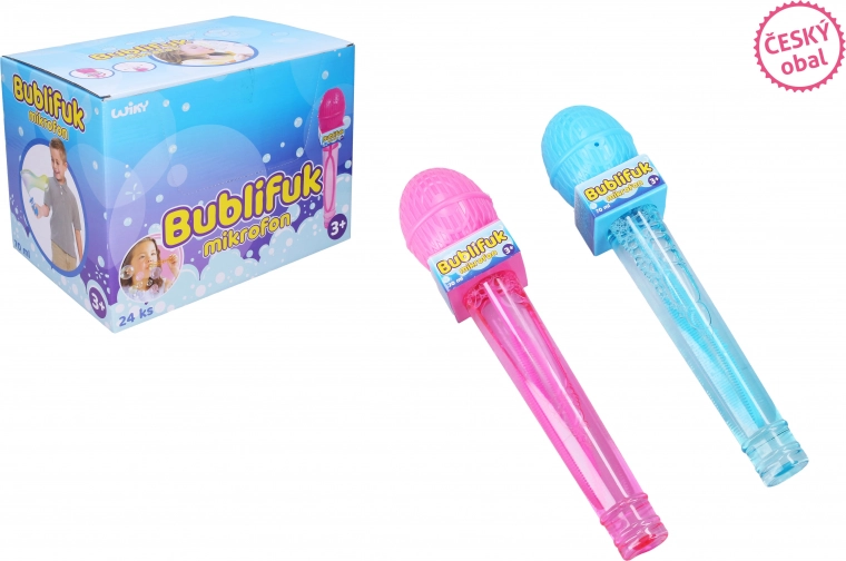 Bulles en forme de microphone 70 ml