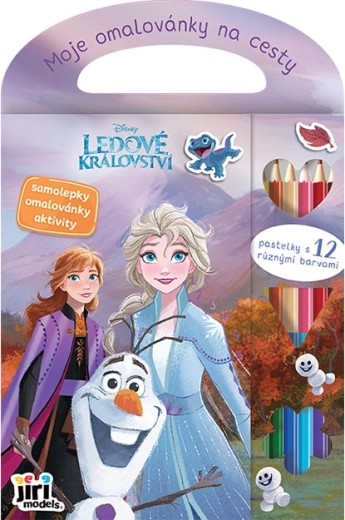 Mes coloriages de voyage La Reine des Neiges
