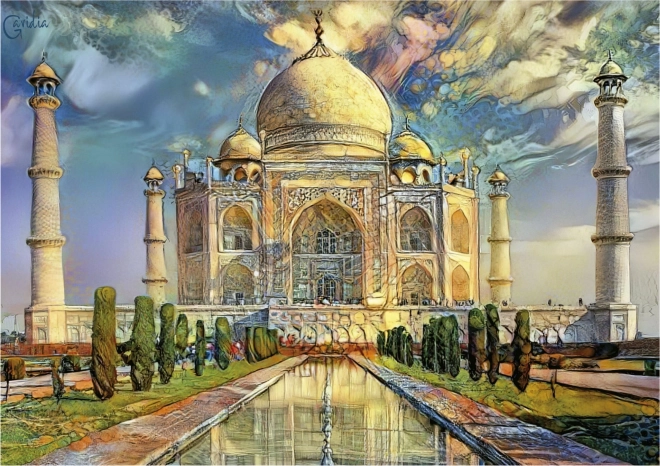Puzzle Taj Mahal 1000 pièces EDUCA