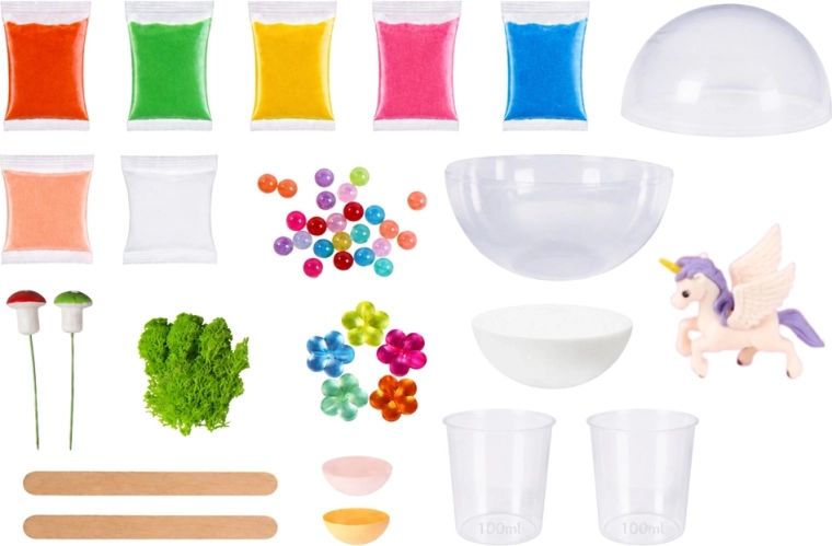Contenu créatif du kit pour un assemblage facile