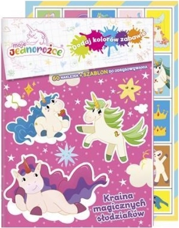 Mes licornes – coloriages avec autocollants