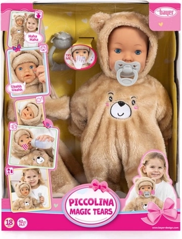 Bayer Piccolina bébé qui pleure 42 cm