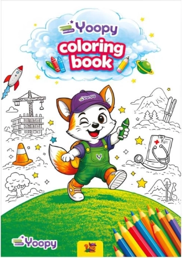Coloriages Yoopy en anglais (16 pages)