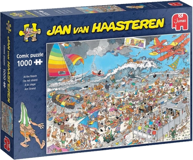 JUMBO Puzzle Jan van Haasteren À la plage 1500 pièces