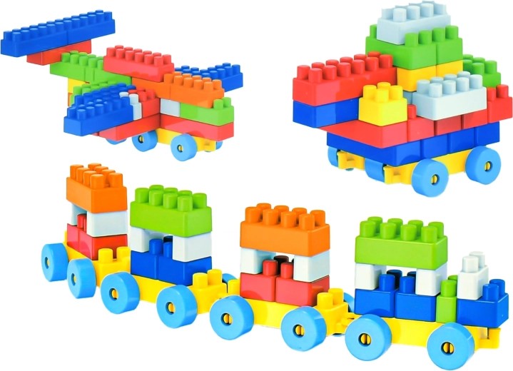 Construis et fonce : voitures, trains et avions