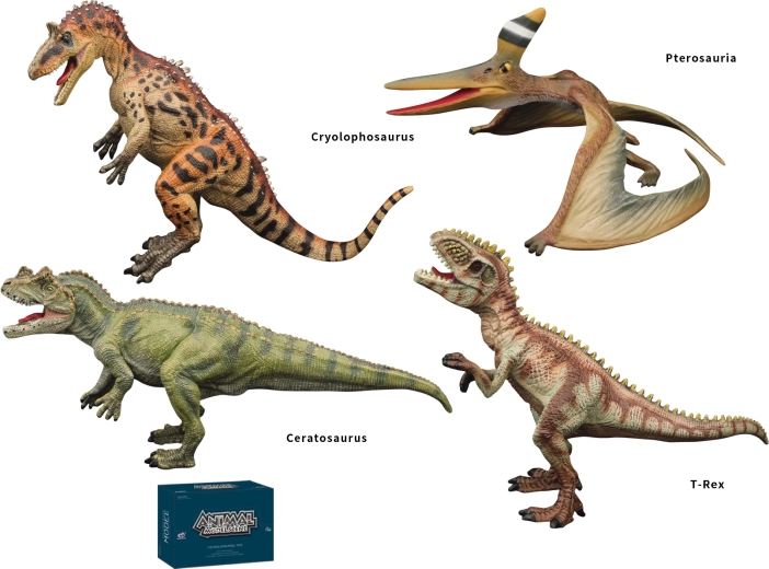 Monde des dinosaures figurines de dinosaures 4 modèles Sparkys