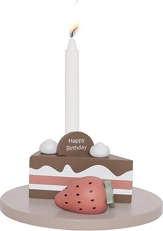 Jabadabado support de bougie en forme de gâteau
