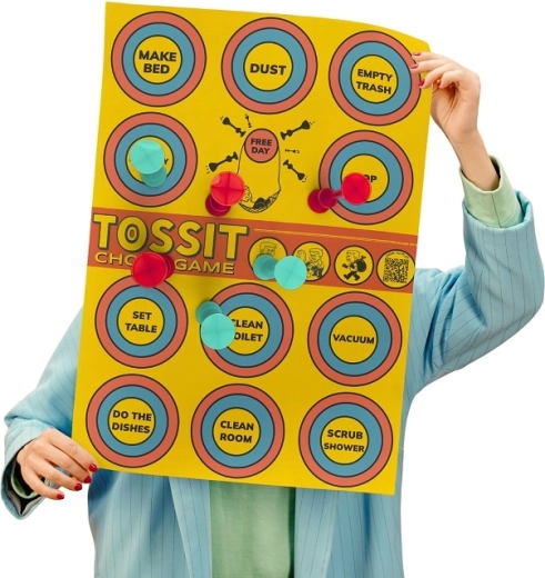 Répartition amusante des tâches ménagères par le jeu