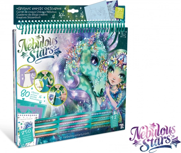 Nebulous Stars livre de coloriage créatif – vert