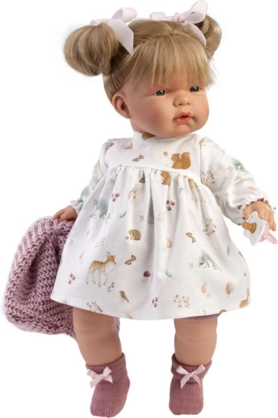 Poupée Joelle avec ventre souple 38 cm